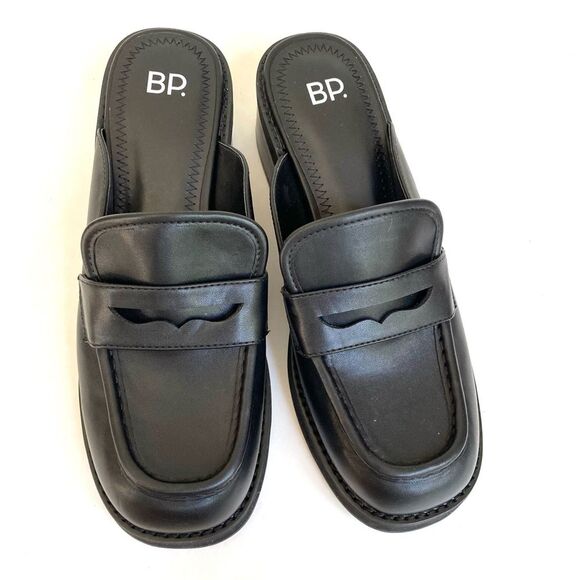 BP Nordstrom Anikka Loafer Mule Black 7.5 - Picture 1 of 7